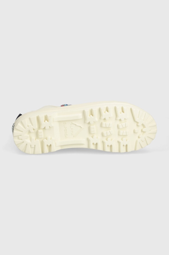 Πάνινα παπούτσια Superga 2431 ALPINA TREK SHOELACES S8138MW μπεζ