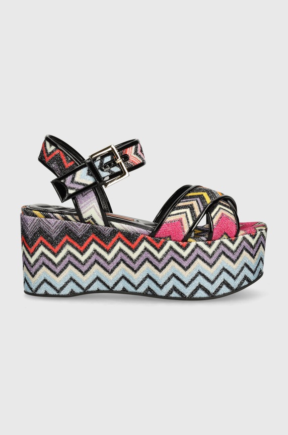 Sandali Missoni Julia Wedge M38.023 pisana SS24