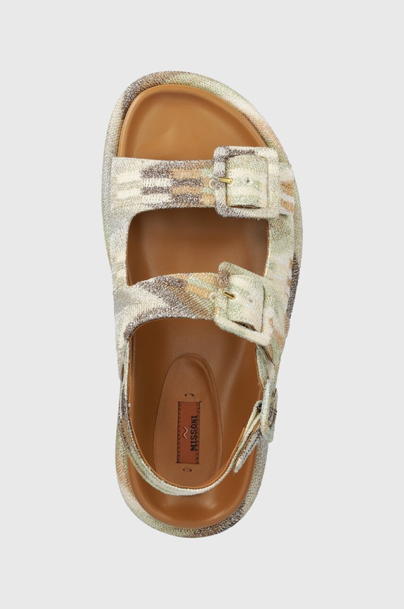 Missoni sandały Mia beżowy M39.024