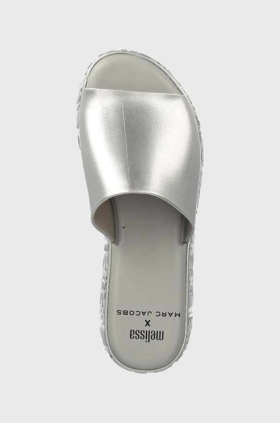 Melissa papucs BECKY + MARC JACOBS AD ezüst M.33968.AQ980