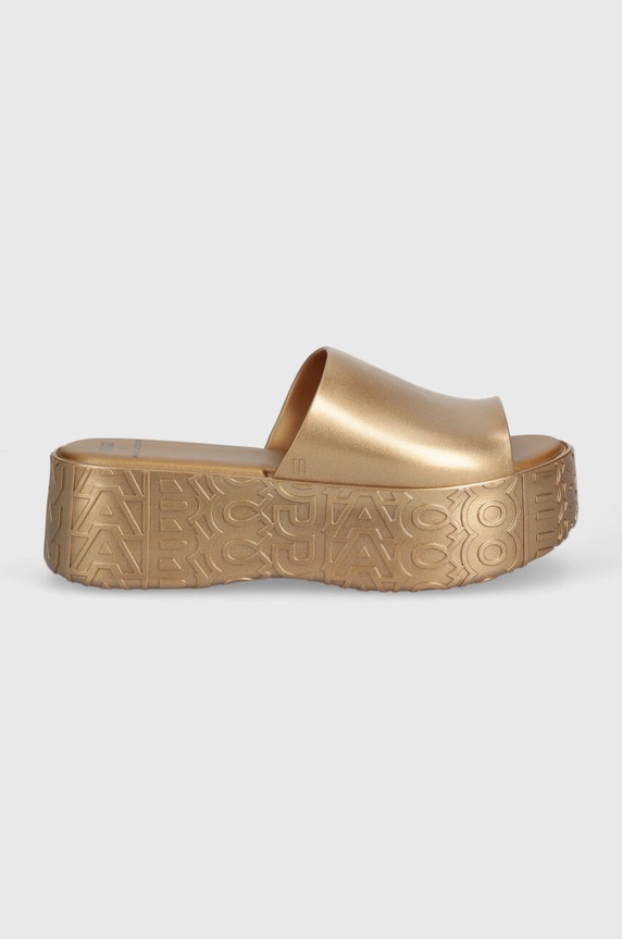 Melissa klapki BECKY + MARC JACOBS AD M.33968.BA152 złoty SS24