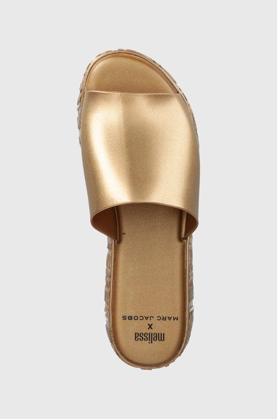 Melissa klapki BECKY + MARC JACOBS AD złoty M.33968.BA152