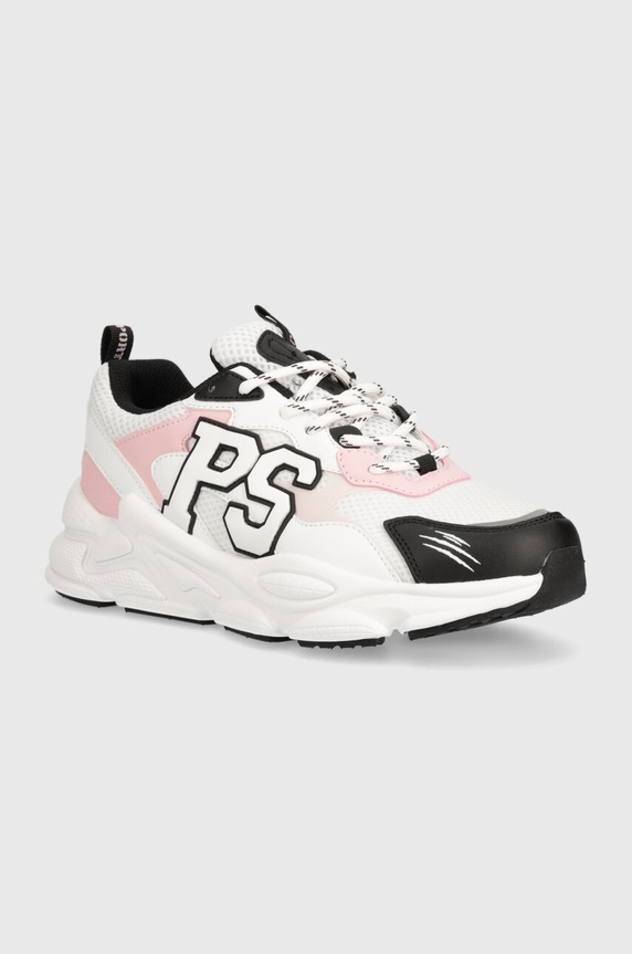 Маратонки PLEIN SPORT Lo-Top Sneakers ултра лекота бял USC0611.STE003N.0103