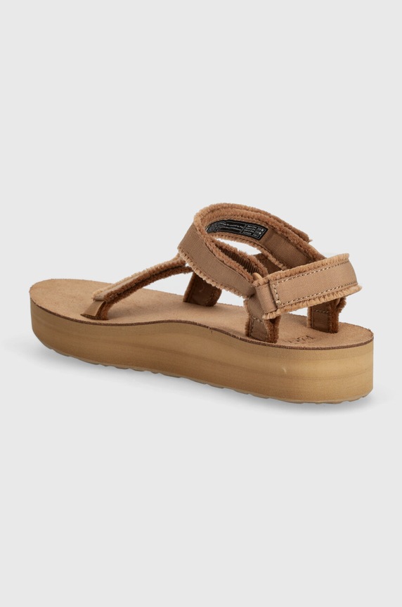 Obuwie Teva sandały Midform Universal Canvas 1127570 brązowy