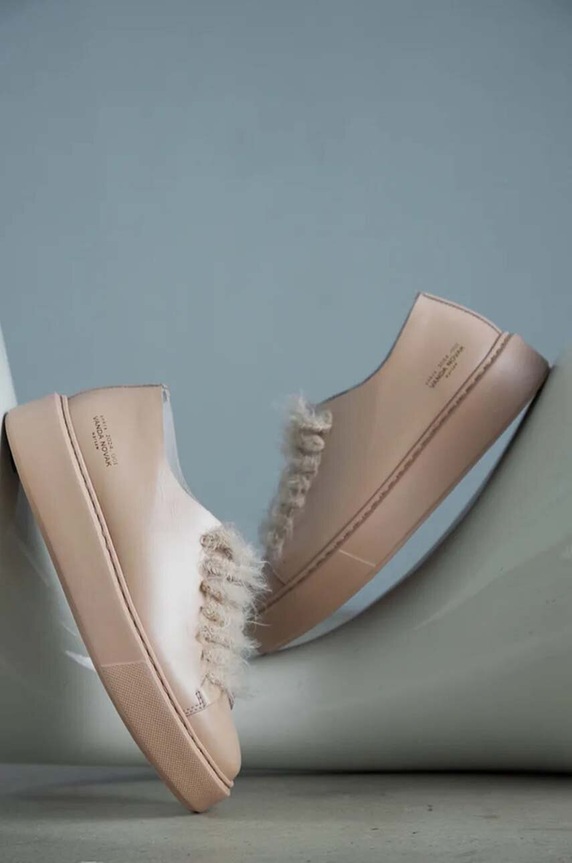 Vanda Novak sneakersy skórzane Grace Grace.Light.Nude beżowy