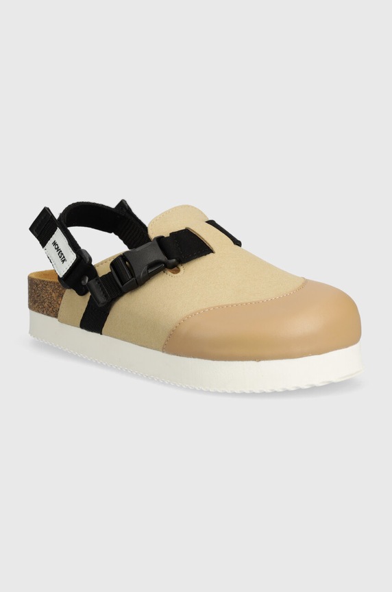 Novesta papuci Tatra imitatie de piele bej N378002.022744BIA