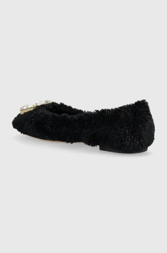 Obuwie AGL baleriny MILLY D544025PCSPONG0000 czarny