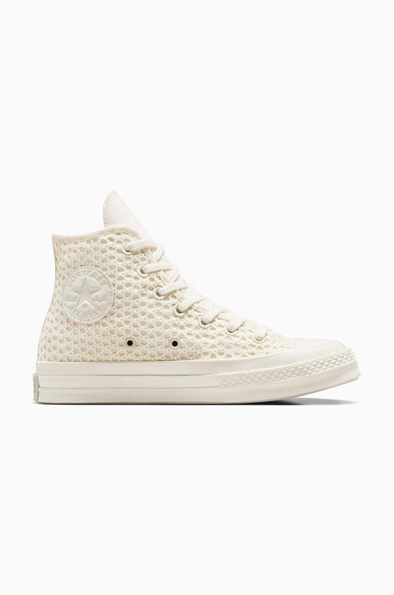Високи кецове Converse Chuck 70 равна бежов A07534C