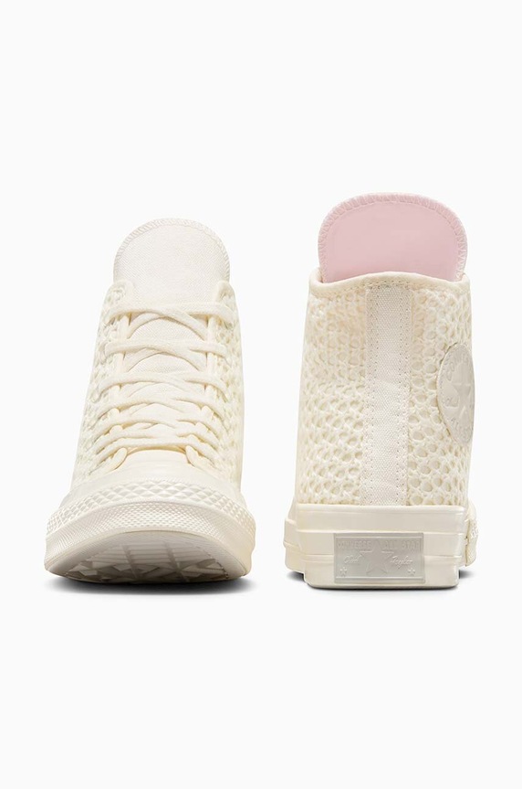 Обувки Високи кецове Converse Chuck 70 A07534C бежов