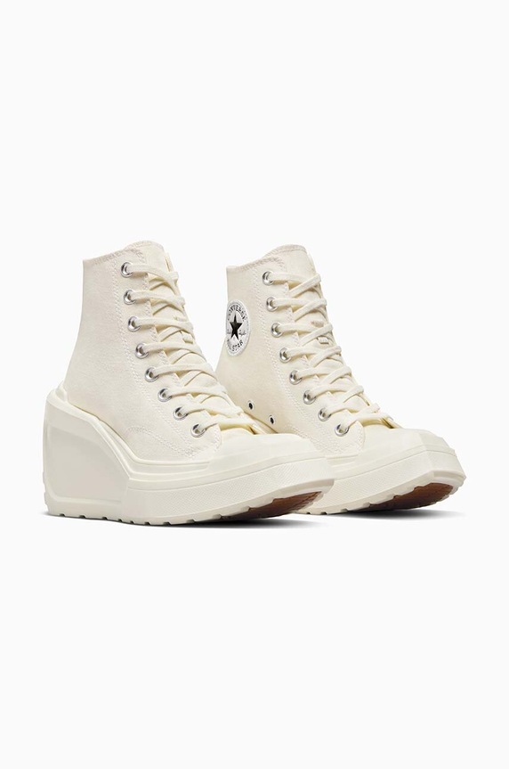 Converse trampki Chuck 70 De Luxe Wedge A06479C biały SS25