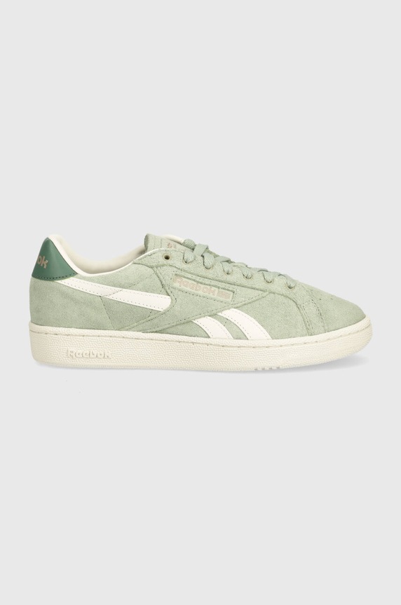 Tenisice od brušene kože Reebok Classic CLUB C 100074642 zelena SS24