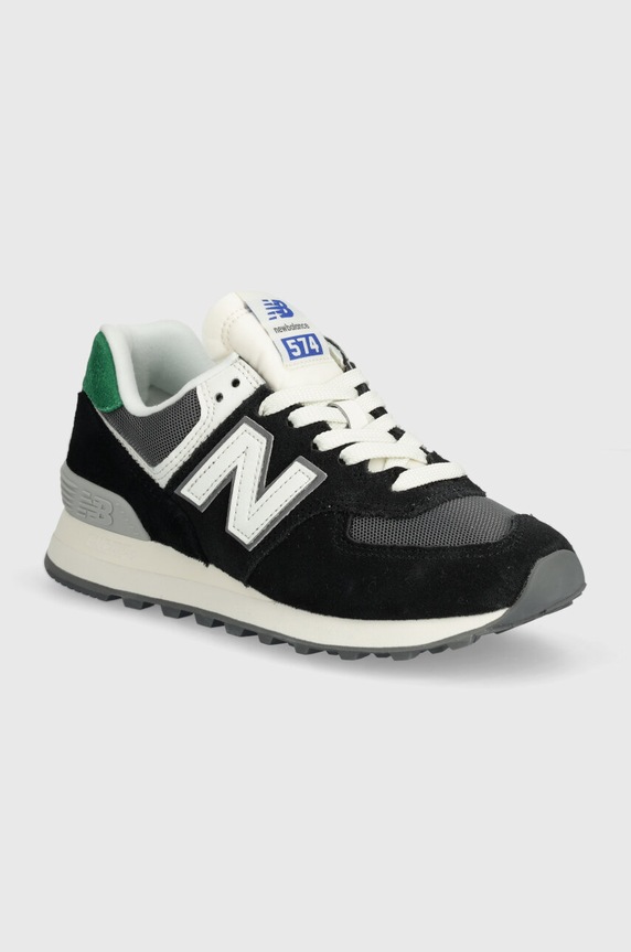 New Balance 574 Black Classic Pine textile black WL574YA1