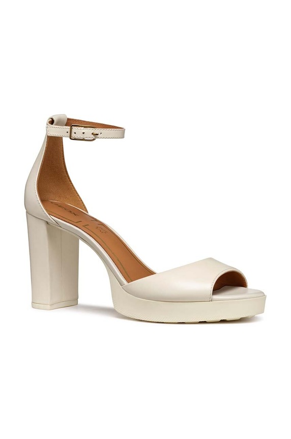 Geox bőr szandál D WALK PLEASURE 85S D45B6D.00043.C1002 bézs SS24