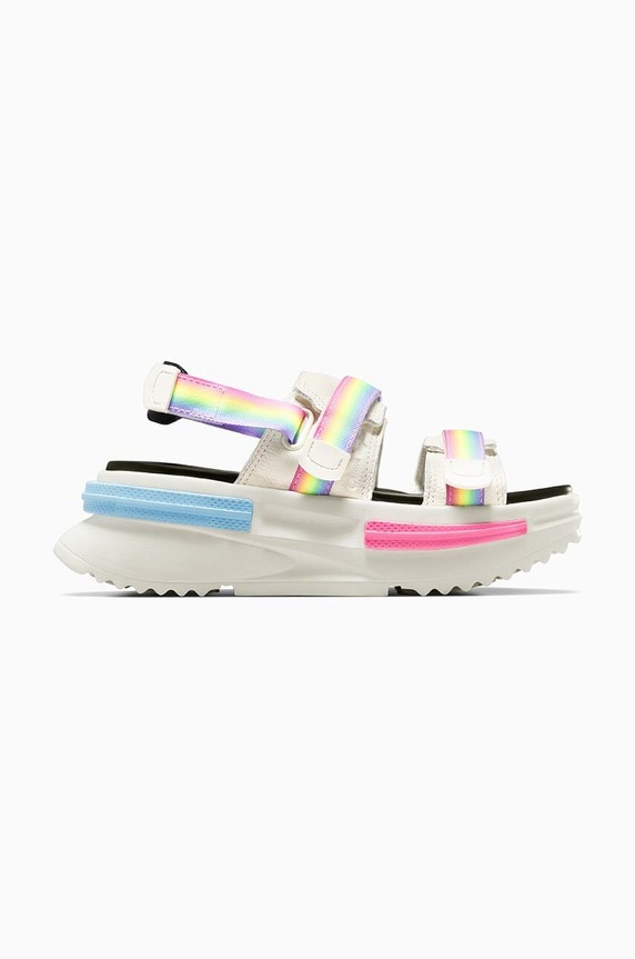 Converse sandals Run Star Utility Sandal CX Pride grain leather white A10219C