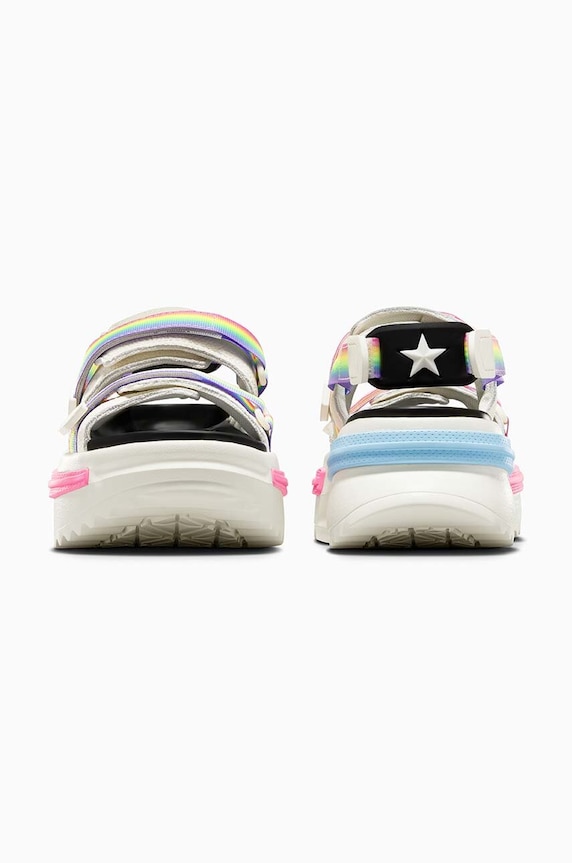Shoes Converse sandals Run Star Utility Sandal CX Pride A10219C white