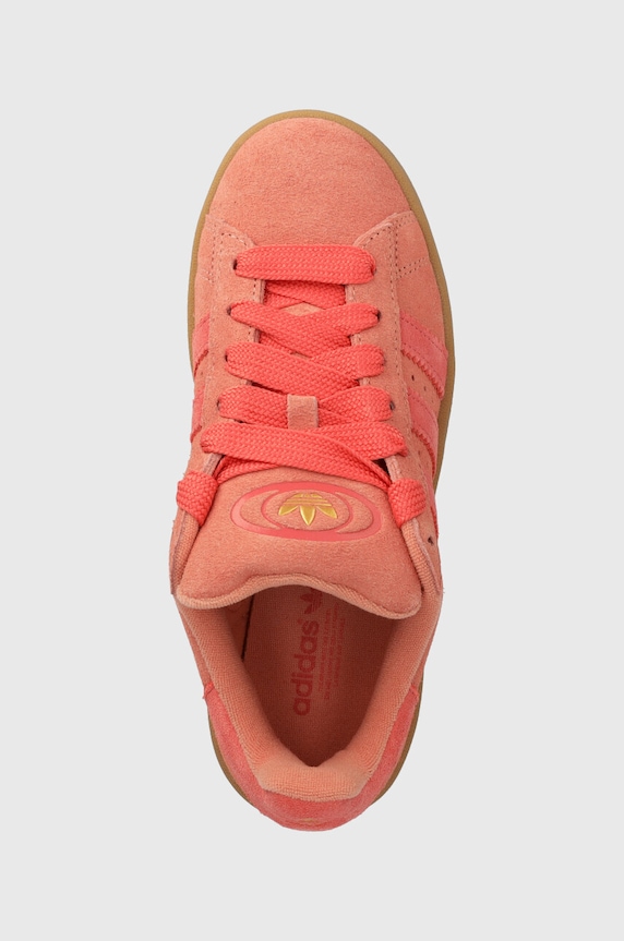 Semišové tenisky adidas Originals oranžová IE5587