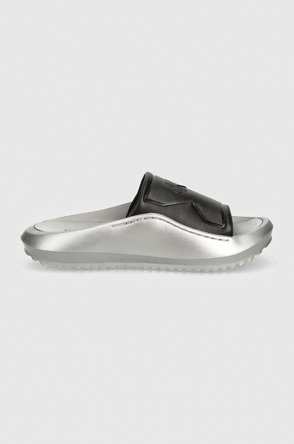 Calvin Klein Jeans papuci HYBRID SANDAL MG MR YW0YW01338 negru SS24