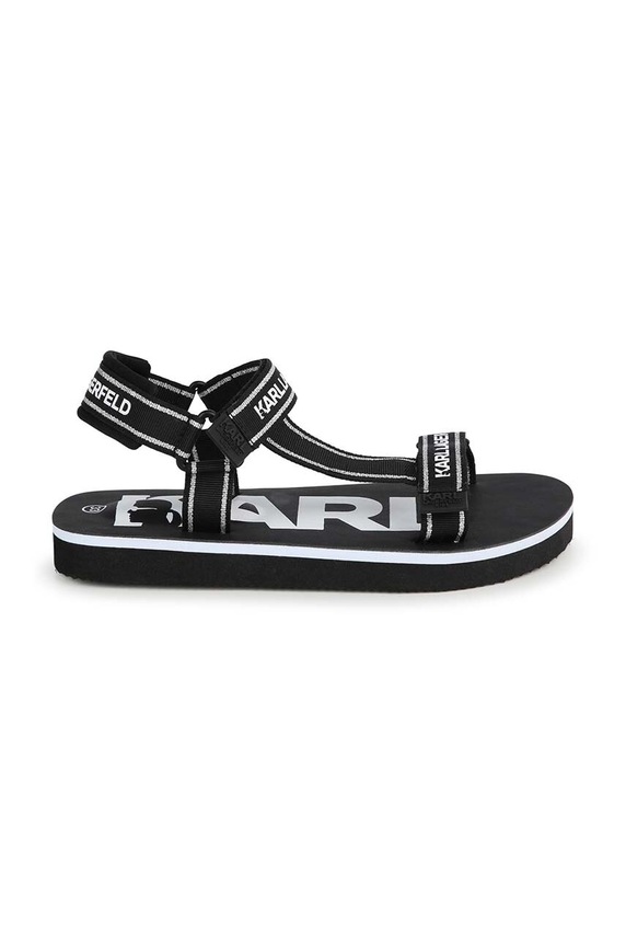 Dětské sandály Karl Lagerfeld Z30001.27.35 černá SS24