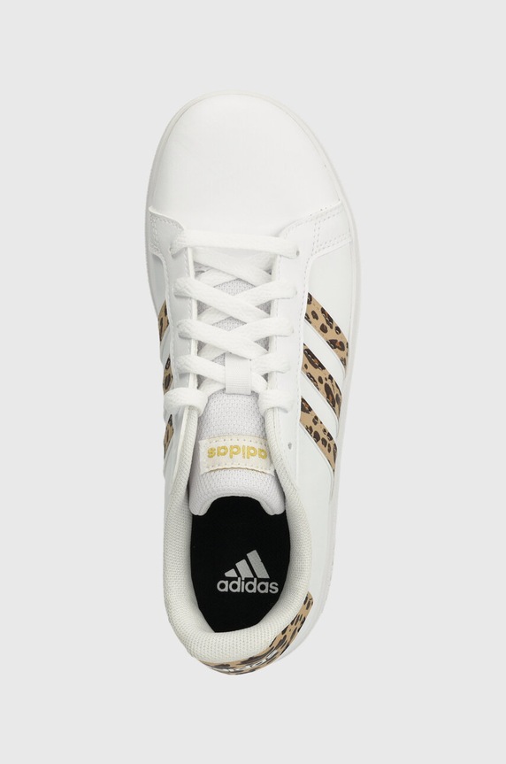 adidas sneakers pentru copii GRAND COURT 2.0 K alb IG1187