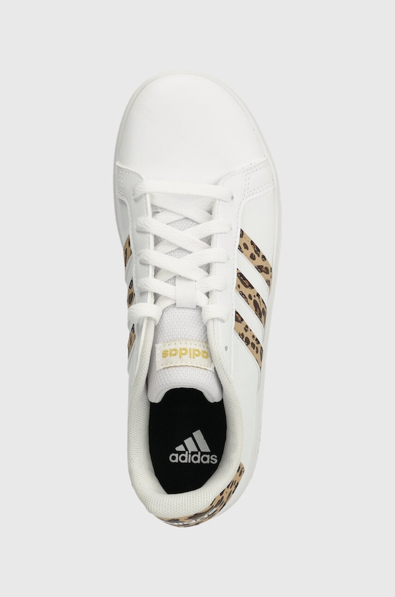 adidas sneakers pentru copii GRAND COURT 2.0 K alb IG1187