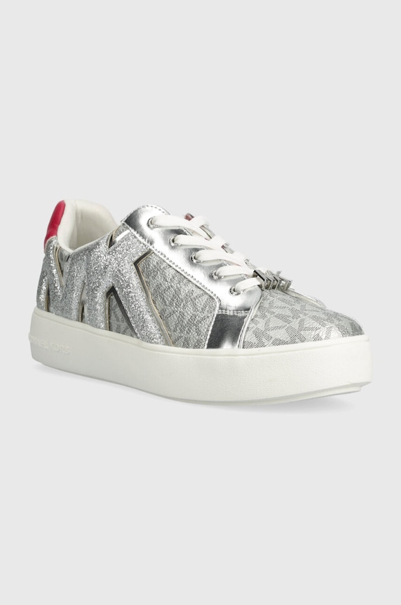 Michael Kors sneakersy MK100918 srebrny SS24