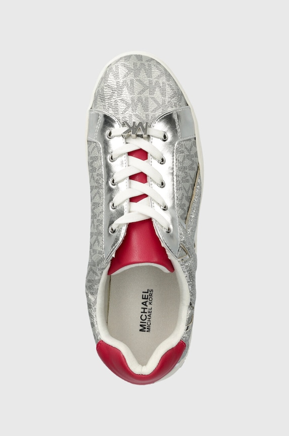 Michael Kors sneakersy srebrny MK100918