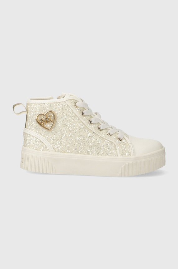 Michael Kors trampki dziecięce MK100927 beżowy SS24