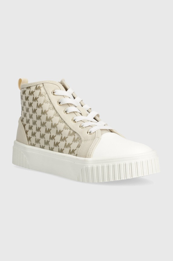 Michael Kors trampki dziecięce MK100926 beżowy SS24