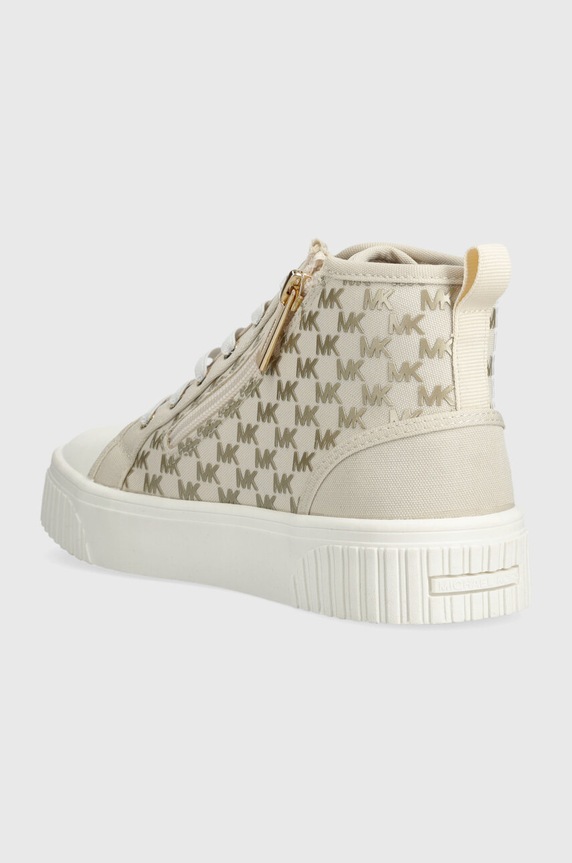 Dziewczynka Michael Kors trampki dziecięce MK100926 beżowy
