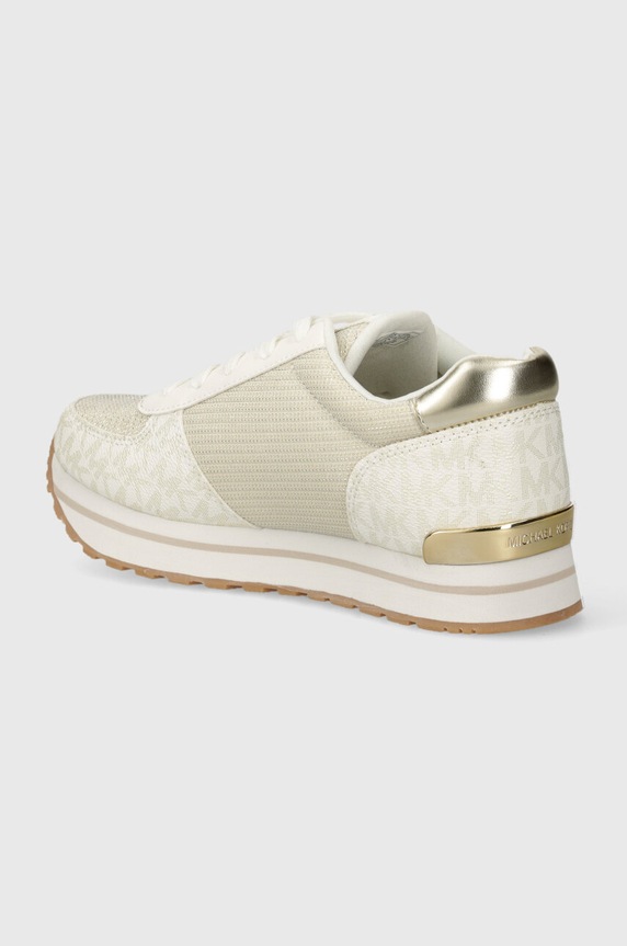 Dziewczynka Michael Kors sneakersy dziecięce MK100937 beżowy