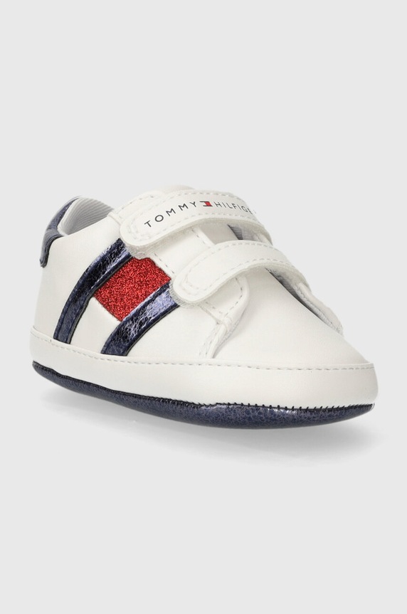 Topánky pre bábätká Tommy Hilfiger T0A4.33180 tmavomodrá SS24