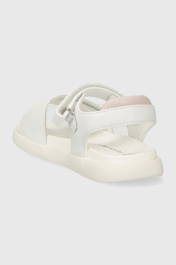Dziewczynka Tommy Hilfiger sandały dziecięce T1A2.33232.24.32 biały