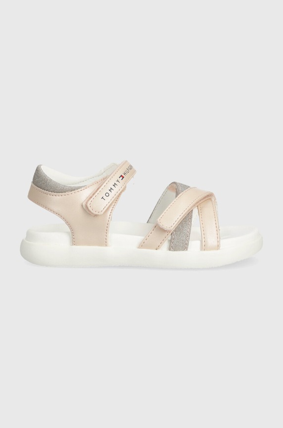 Dětské sandály Tommy Hilfiger Planet friendly růžová T1A2.33236