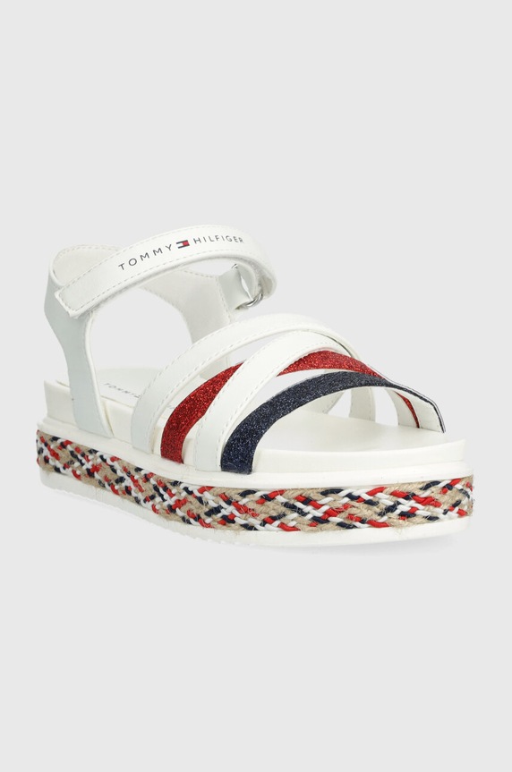 Tommy Hilfiger sandale copii T3A2.33259.30.34 alb SS24