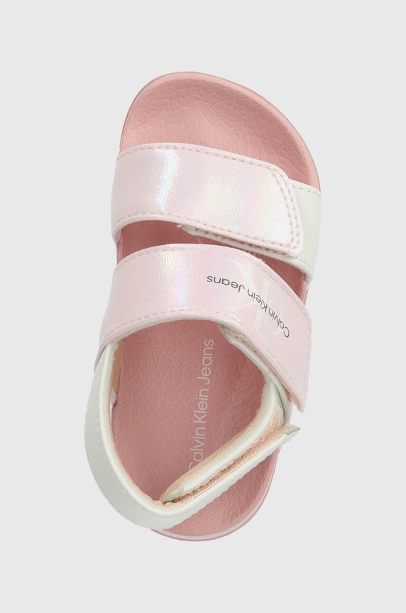 Calvin Klein Jeans sandały dziecięce różowy V1A2.80845.22.26