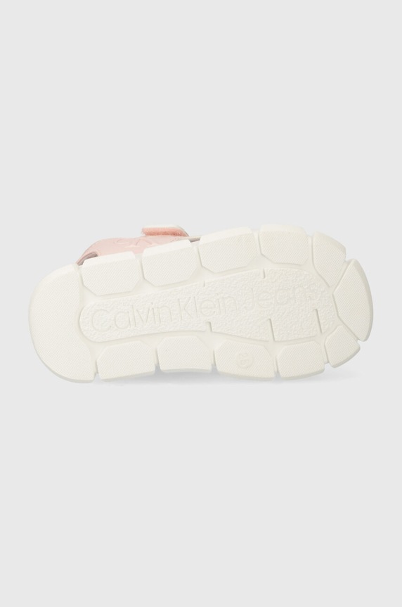 Calvin Klein Jeans sandały dziecięce V1A2.80820.24.29 różowy