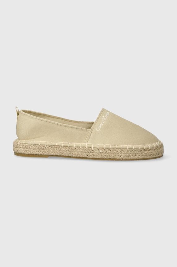 Dětské espadrilky Calvin Klein Jeans V3A7.80838.35.39 béžová SS24