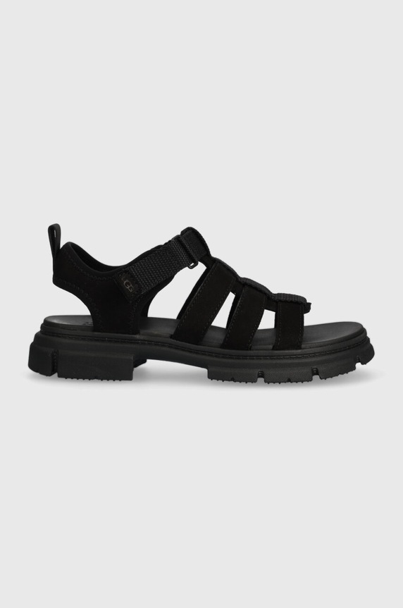 Дитячі сандалі UGG ASHTON MULTISTRAP замша чорний 1152821K