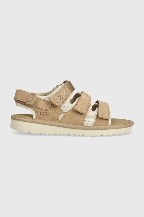 UGG sandały dziecięce GOLDENCOASMULTISTRAP tekstylny beżowy 1152816K