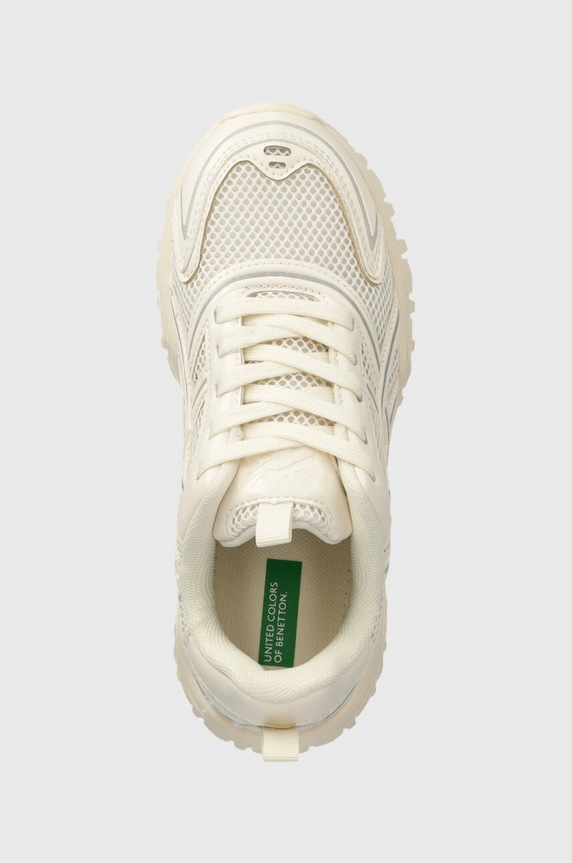 Παιδικά sneakers United Colors of Benetton μπεζ 8GBKCD012.G.Seasonal