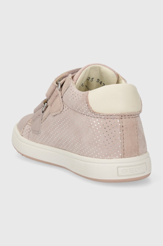 DÍVKA Dětské semišové sneakers boty Geox BIGLIA B044CC.00722.18.26 růžová