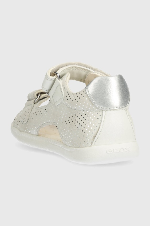 Dziewczynka Geox sandały zamszowe SANDAL MACCHIA B254WA.00754.18.26 beżowy