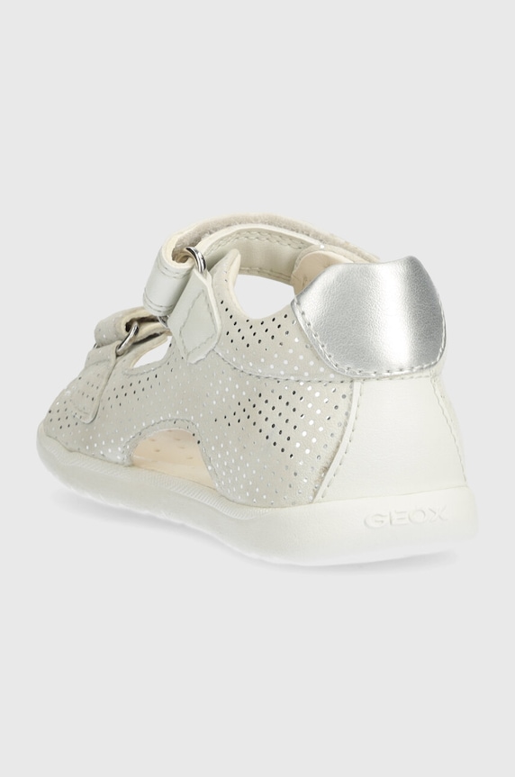 Dziewczynka Geox sandały zamszowe SANDAL MACCHIA B254WA.00754.18.26 beżowy