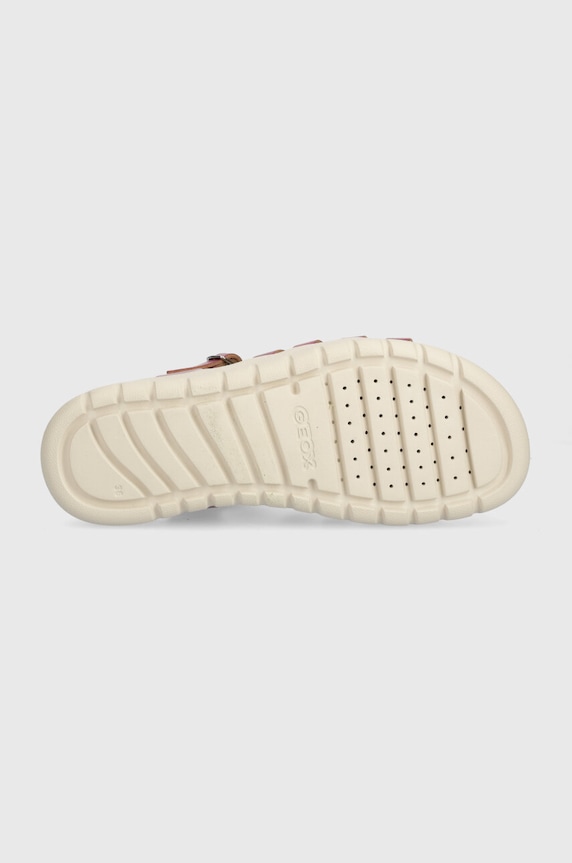 Geox sandały skórzane dziecięce SANDAL SOLEIMA J35GSB.000CF.36.39 fioletowy