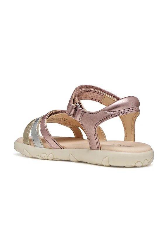 Geox sandały dziecięce SANDAL HAITI różowy J458ZD.000NF.24.27