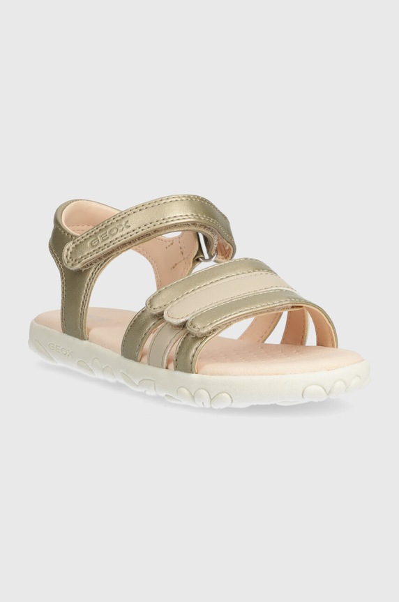 Geox sandały dziecięce SANDAL HAITI J458ZD.0NFBC.24.27 beżowy SS24
