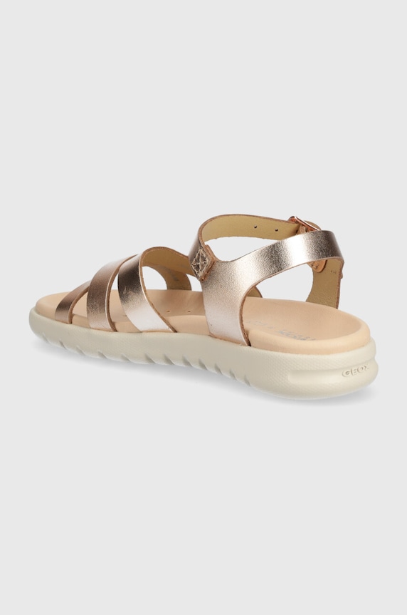 Dziewczynka Geox sandały dziecięce SANDAL SOLEIMA J45GSA.000CF.28.35 pomarańczowy