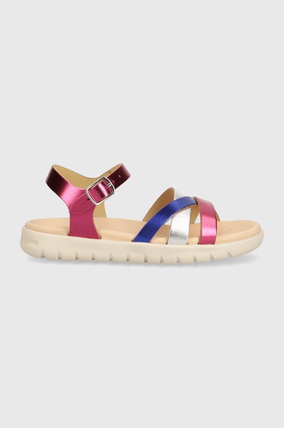 Geox sandały dziecięce SANDAL SOLEIMA J45GSA.000CF.28.35 fioletowy SS25