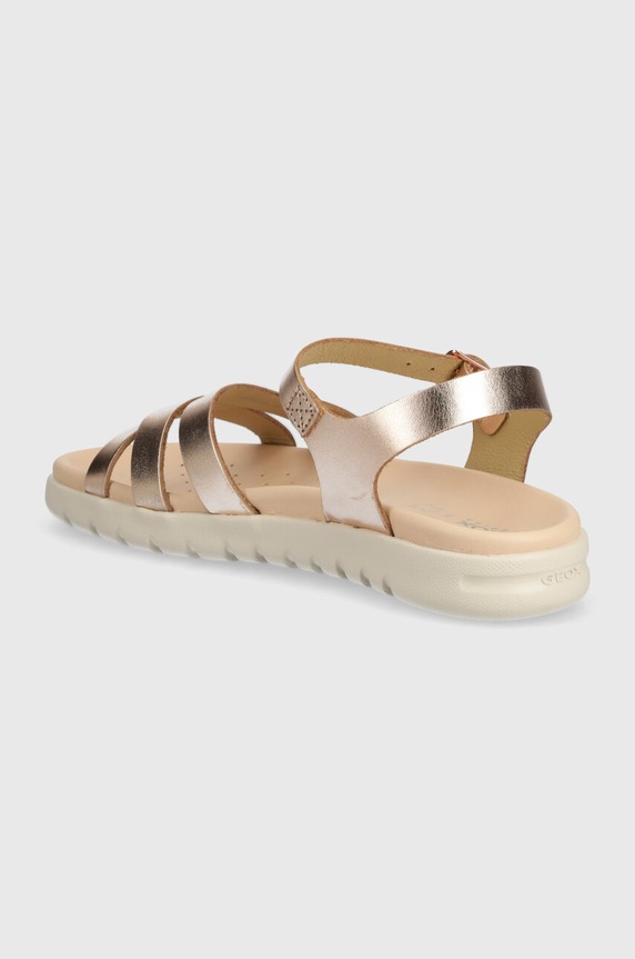 Дівчинка Дитячі шкіряні сандалі Geox SANDAL SOLEIMA J45GSA.000CF.36.39 золотий