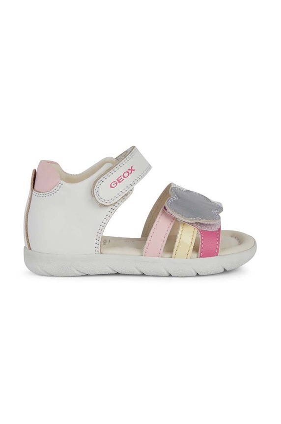 Dětské sandály Geox SANDAL ALUL imitace kůže bílá B451YA.085NF.20.23